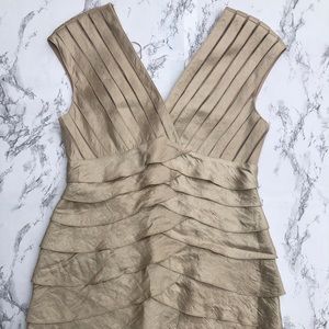 Adrianna Papell Gold Occasion Dress